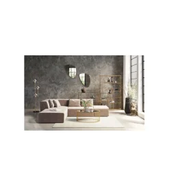 KDesign Lampa podłogowa Al capone tre 176 cm złota