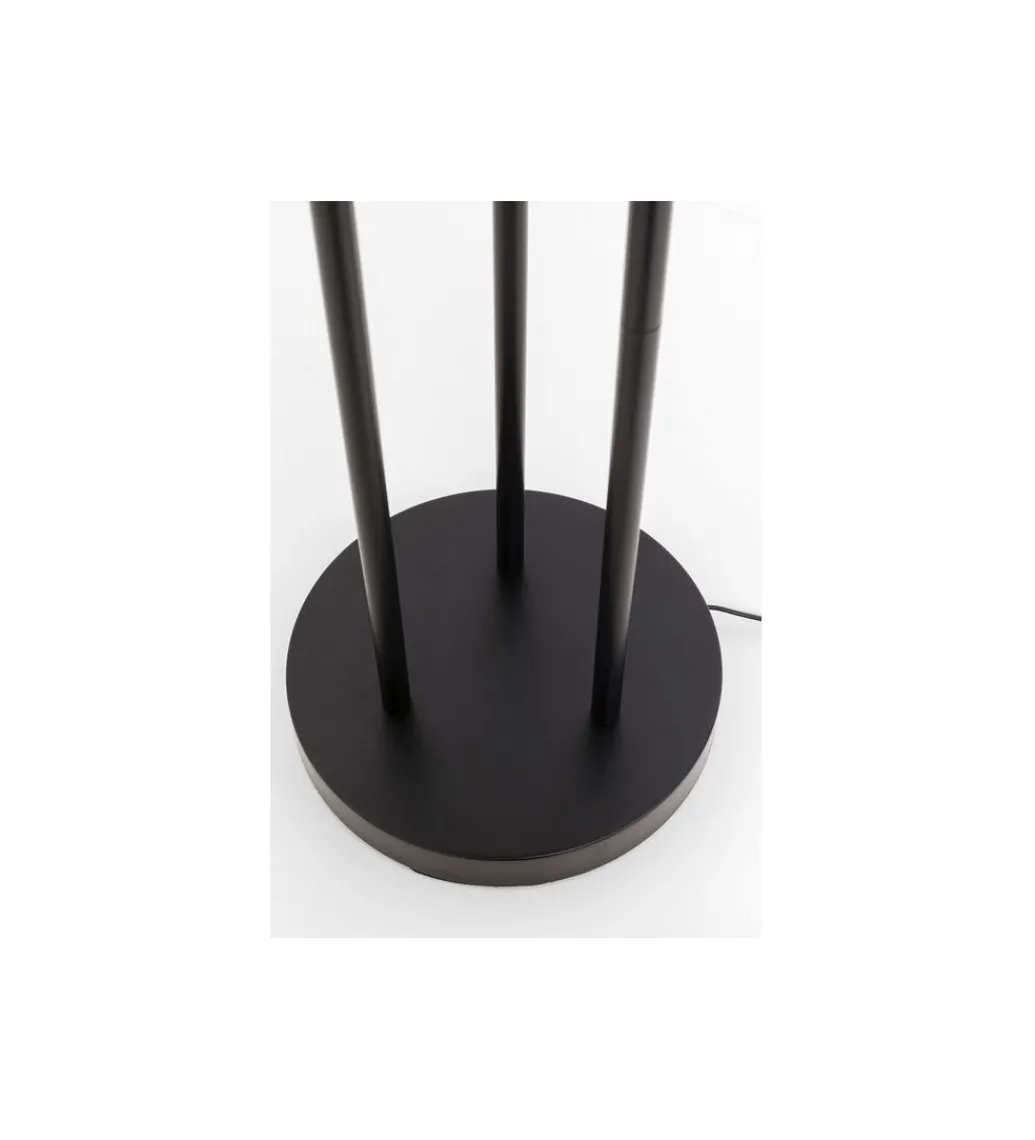 KDesign Lampa podłogowa AL CAPONE TRE 175 cm czarne