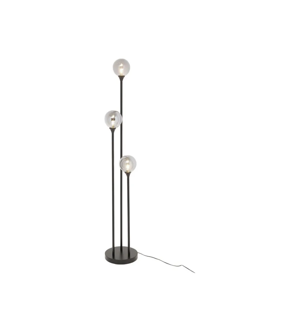 KDesign Lampa podłogowa AL CAPONE TRE 175 cm czarne