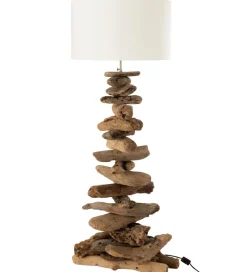 J-Line Lampa podłogowa ALIS 90 cm Driftwood