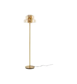 KDesign Lampa podłogowa ARCADIA AMBER 155 cm złota
