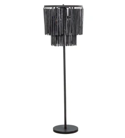 Exclusivas Lampa podłogowa BATERA 148 cm czarna