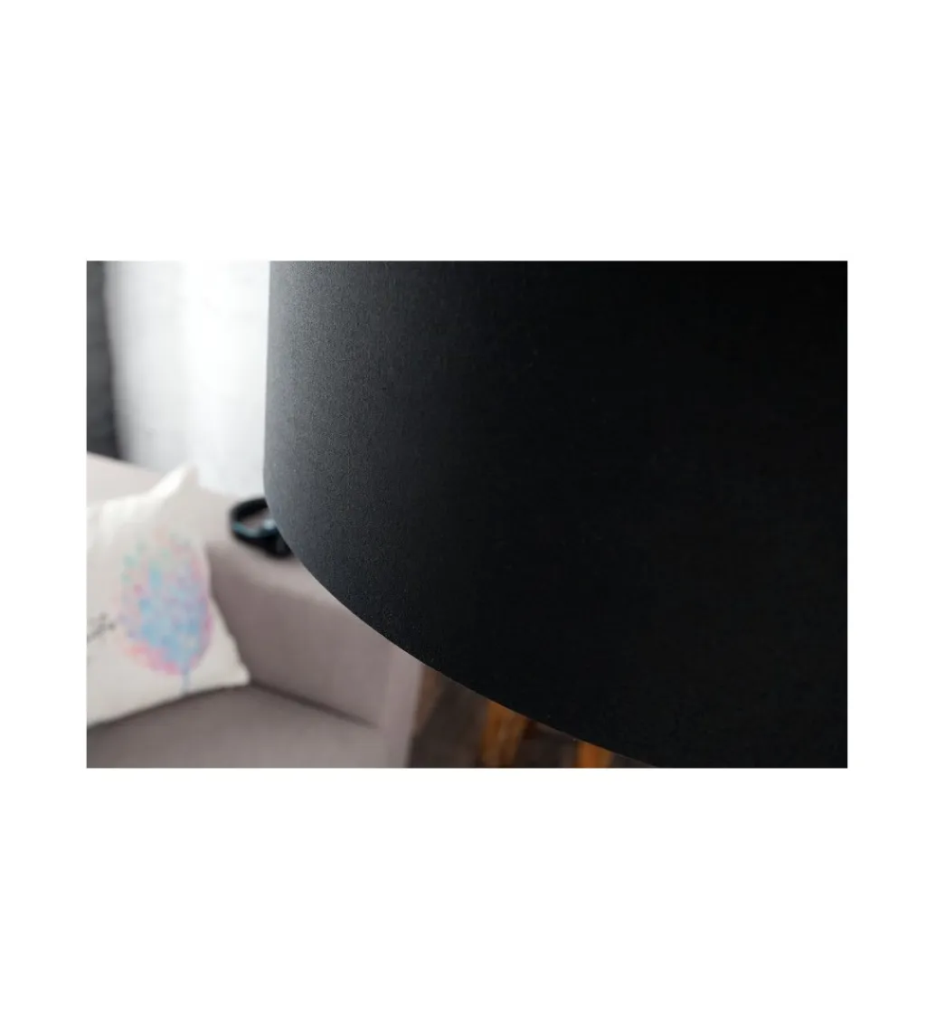 Invicta Interior Lampa podłogowa Big Bow czarna