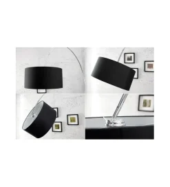 Invicta Interior Lampa podłogowa Big Bow czarna