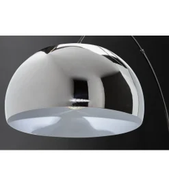 Invicta Interior Lampa Podłogowa Big Bow II srebrna