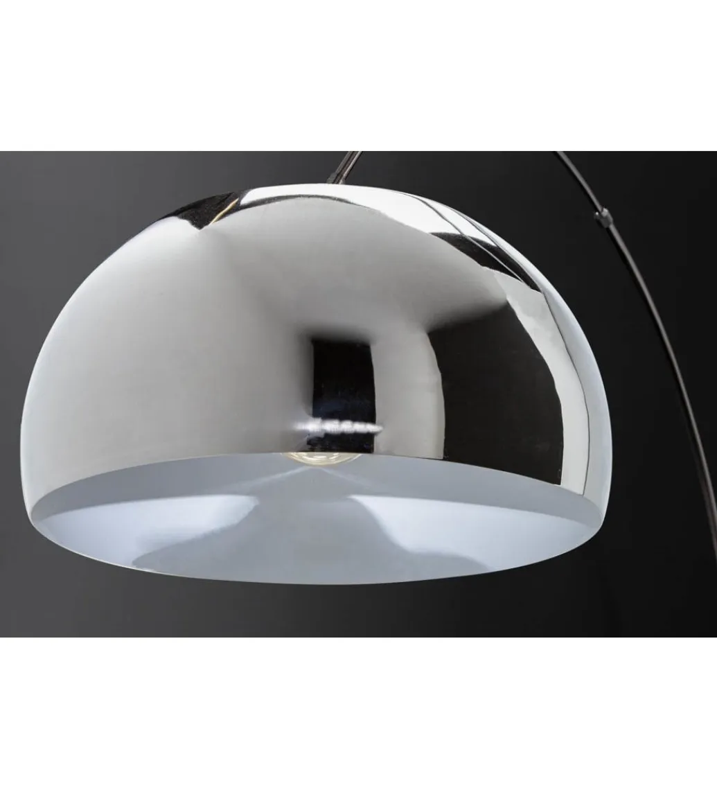 Invicta Interior Lampa Podłogowa Big Bow II srebrna