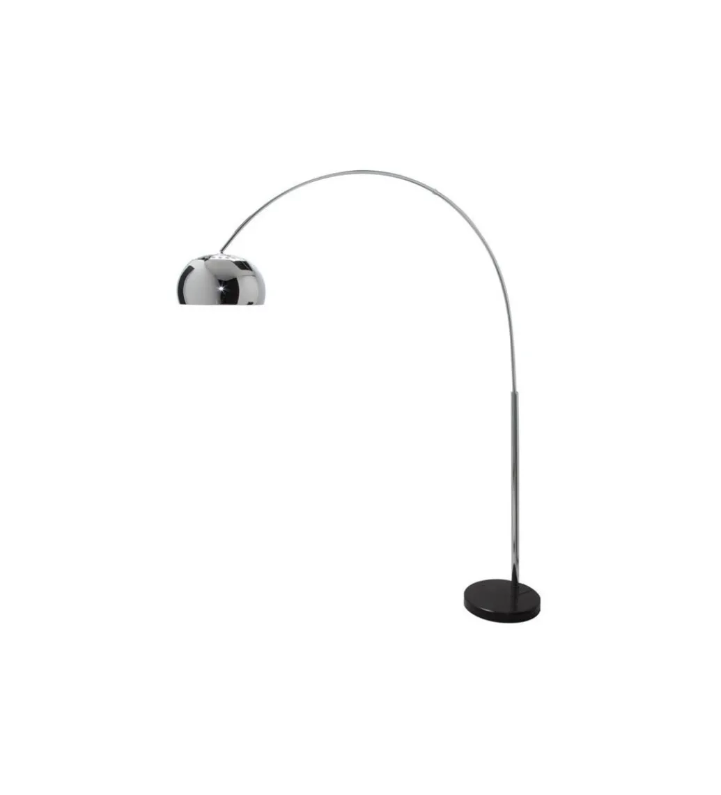 Invicta Interior Lampa Podłogowa Big Bow II srebrna