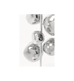 KDesign Lampa podłogowa BURBUJA 168 cm srebrna