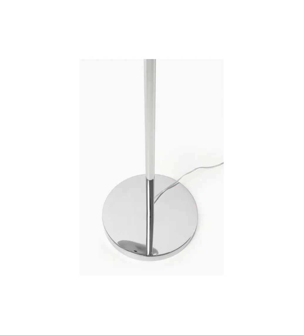 KDesign Lampa podłogowa BURBUJA 168 cm srebrna