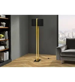 Invicta Interior Lampa podłogowa COLLEEN 160 cm złota