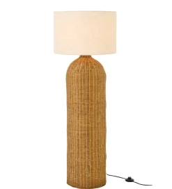 J-Line Lampa podłogowa CYLINDER 128 cm naturalna ercu