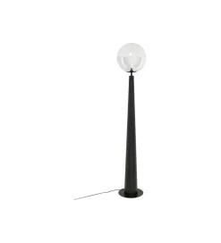 KDesign Lampa podłogowa DISCO BALL 163 cm czarna