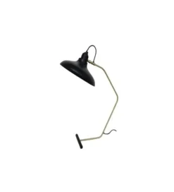 KDesign Lampa podłogowa DORO 130 cm czarna