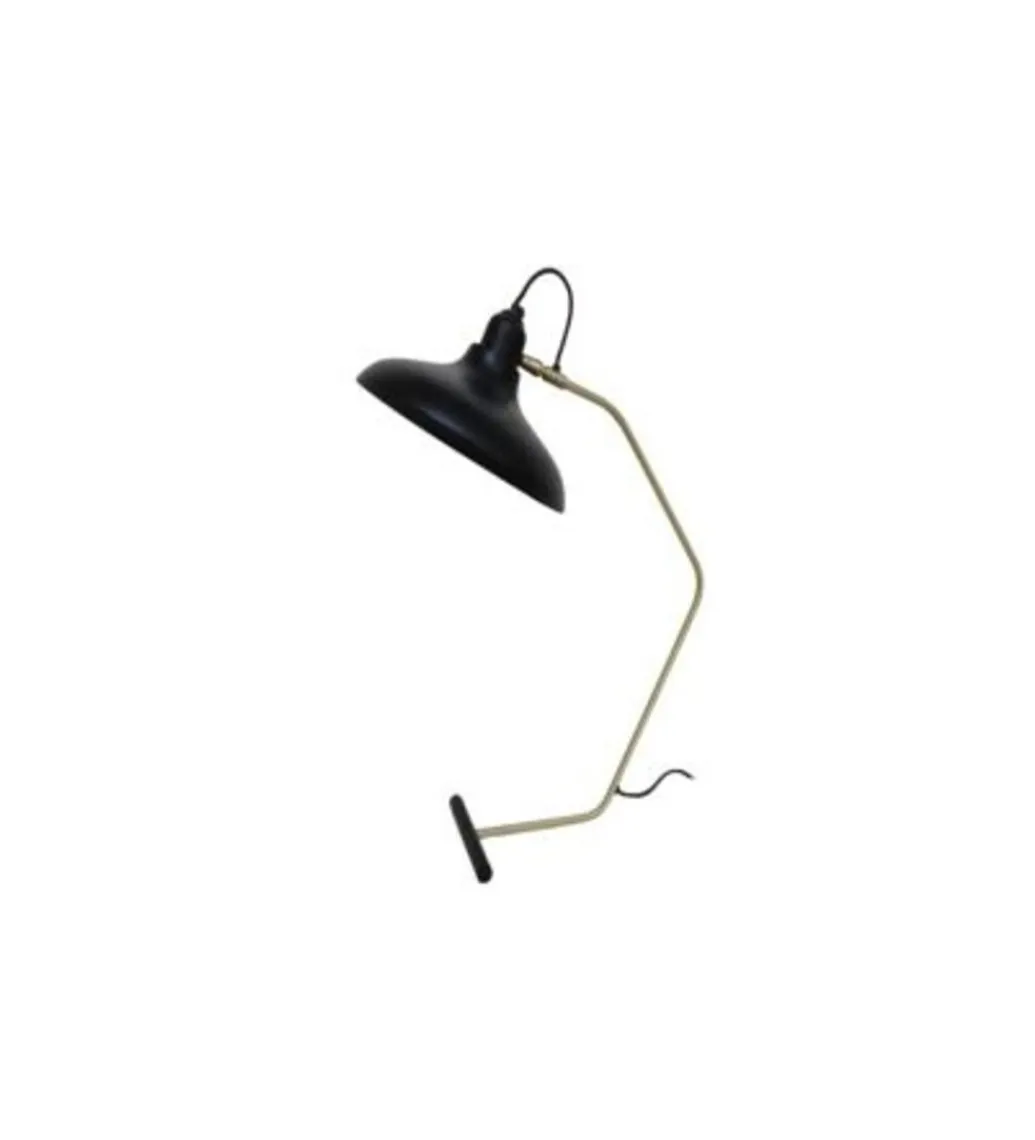 KDesign Lampa podłogowa DORO 130 cm czarna