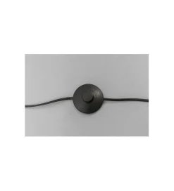 KDesign Lampa podłogowa DORO 130 cm czarna