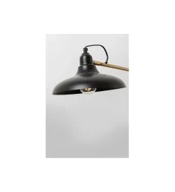 KDesign Lampa podłogowa DORO 130 cm czarna