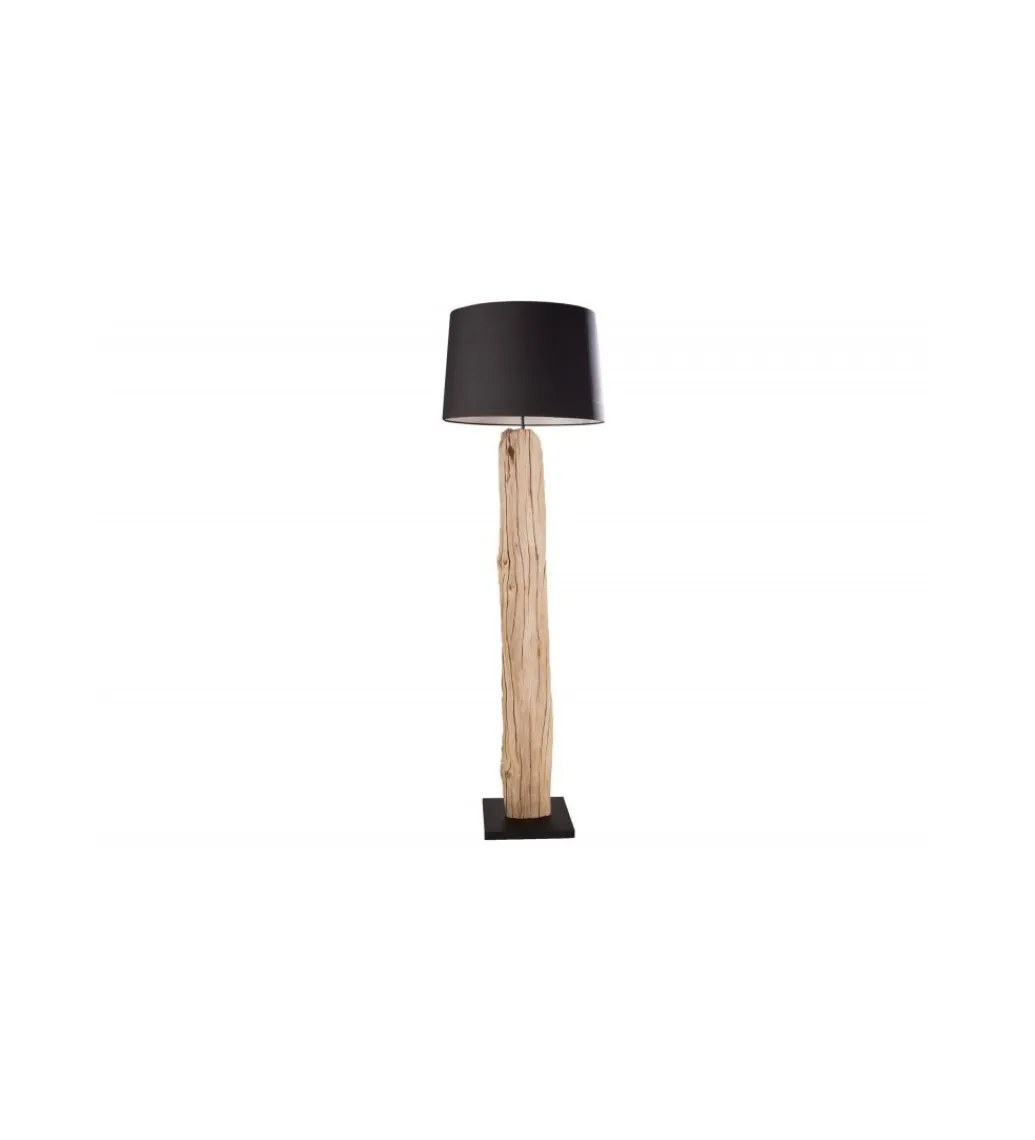 Invicta Interior Lampa Podłogowa Driftwood Black