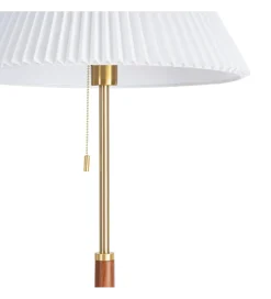 Zona-Design Lampa podłogowa ETARAL 50 cm biało złota