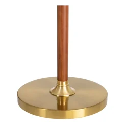 Zona-Design Lampa podłogowa ETARAL 50 cm biało złota