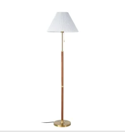 Zona-Design Lampa podłogowa ETARAL 50 cm biało złota