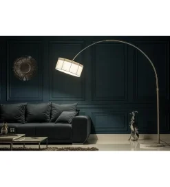 Invicta Interior Lampa Podłogowa Extenso biała