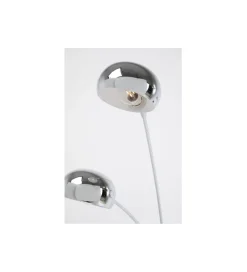 KDesign Lampa podłogowa FIVE FINGERS 201 cm srebrna