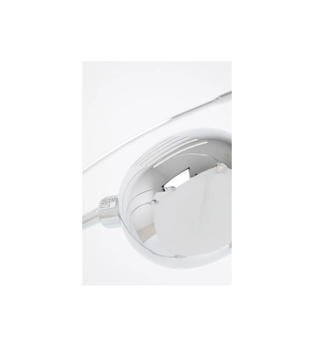 KDesign Lampa podłogowa FIVE FINGERS 201 cm srebrna
