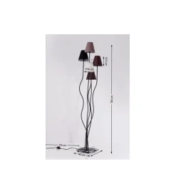 KDesign Lampa podłogowa FLEXBLE MOCCA CINQUE 163 cm