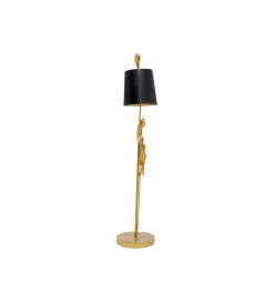 KDesign Lampa podłogowa GINKGO LEAFS 129 cm złoty