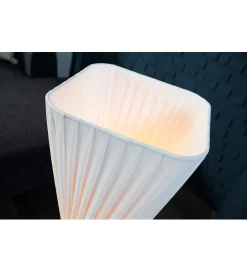 Invicta Interior Lampa podłogowa Harmony 120 cm biała