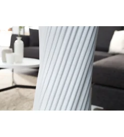 Invicta Interior Lampa podłogowa Harmony 120 cm biała
