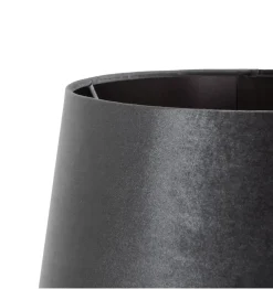 Zona-Design Lampa podłogowa HEMLA 156 cm szklana czarno szara