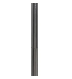 Zona-Design Lampa podłogowa HEMLA 156 cm szklana czarno szara