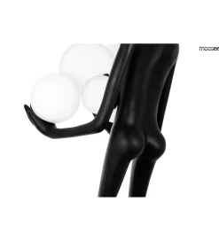 Zona-Design Lampa podłogowa HUMAN 180 cm czarna