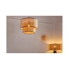 Invicta Interior Lampa podłogowa JAWA Viviena 140 cm naturalna