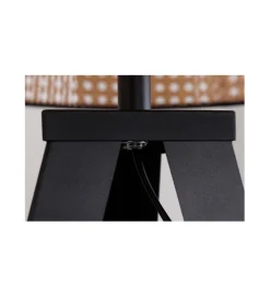 Invicta Interior Lampa podłogowa JAWA Viviena 140 cm naturalna