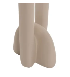 Zona-Design Lampa podłogowa LEKATU 142 cm kremowa