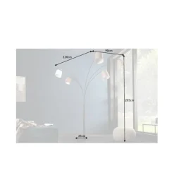 Invicta Interior Lampa podłogowa Levels 205 cm