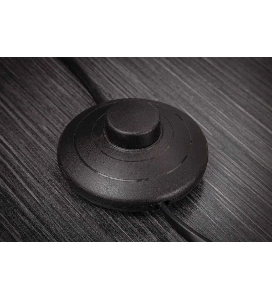 Invicta Interior Lampa podłogowa Levels 178 cm czarno złota