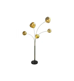 Invicta Interior Lampa podłogowa LIQUID DIAMOND 202 cm złota