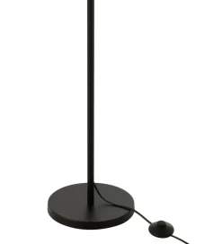 J-Line Lampa podłogowa MERTAN 154 cm rattan czarna