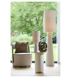 L&L Lampa podłogowa MICKY 180 cm piaskowa