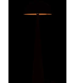 J-Line Lampa podłogowa Mushroom 148 cm czarna