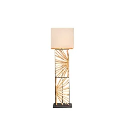 Invicta Interior - przedsprzedaż Lampa podłogowa OMAR 165 cm beżowa