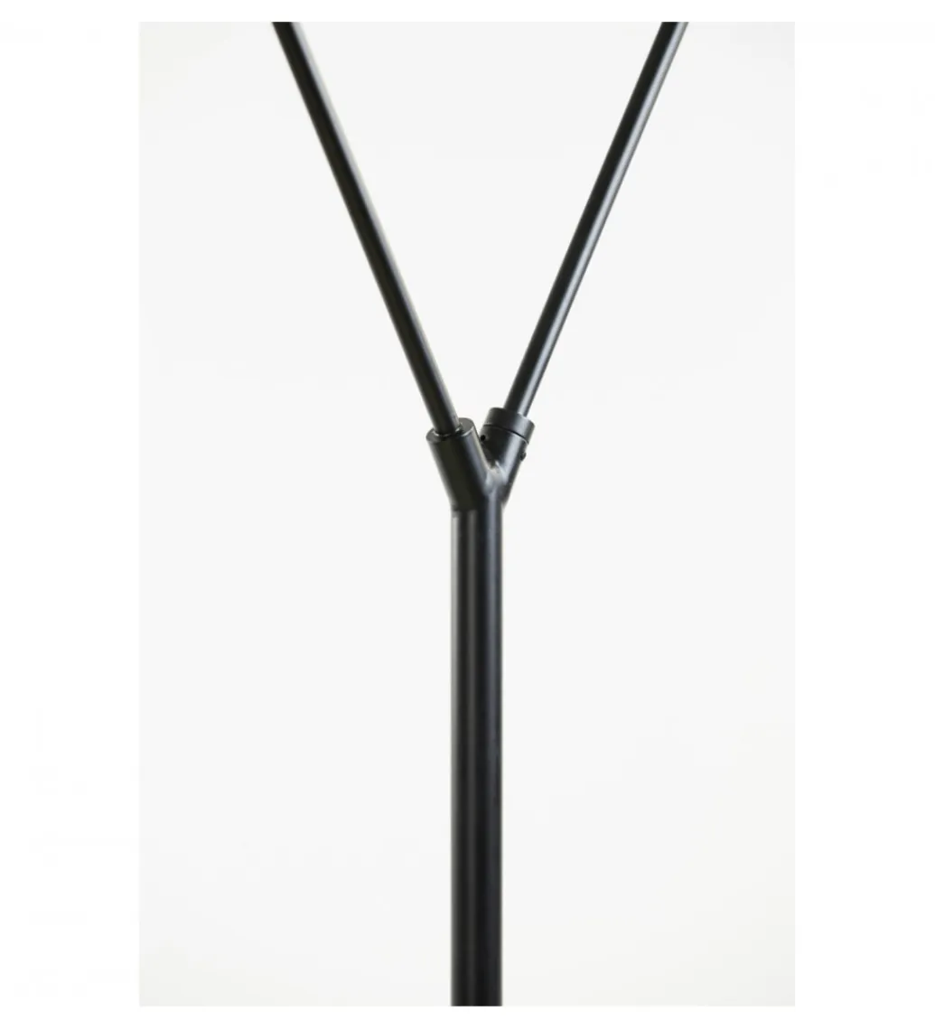 L&L Lampa podłogowa ORION 180 cm czarny matt