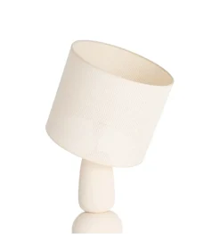 Zona-Design Lampa podłogowa OTAMENK 105 cm kremowa