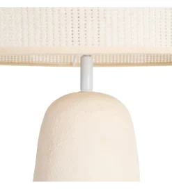 Zona-Design Lampa podłogowa OTAMENK 105 cm kremowa