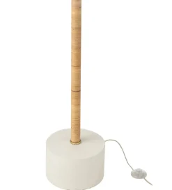 J-Line Lampa podłogowa PALMA KOKOSOWA 200 cm naturalna