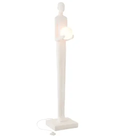 J-Line Lampa podłogowa PERSON 151 cm biała