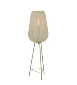 L&L Lampa podłogowa PLUMERIA 42 cm piaskowa